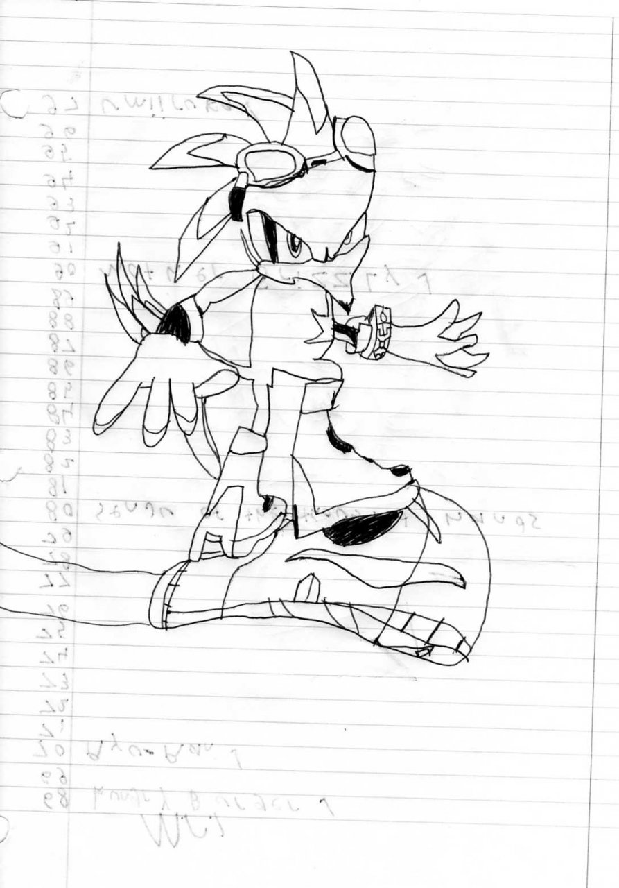 Jet the hawk from sonic riders zero gravity by sonicskills