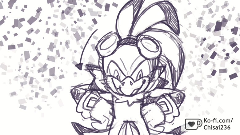 Stuck with the wii u sonic riders fandub animatic rough sketch