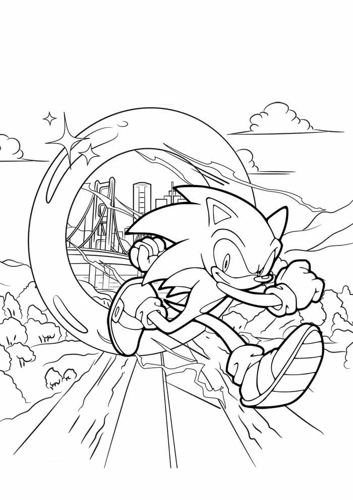 Sonic coloring pages free personalizable coloring pages
