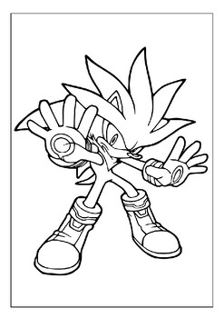 Unleash creativity with shadow the hedgehog coloring pages pages