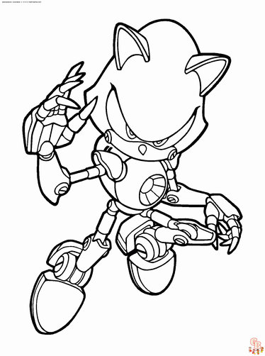 Sonic coloring pages free printable pages for kid by stephansavage on