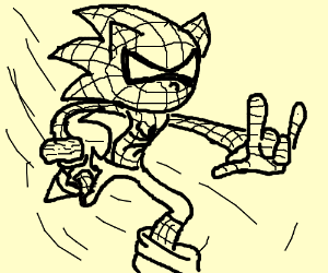 Sonic the spiderman