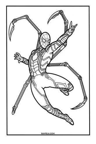 Spiderman coloring pages