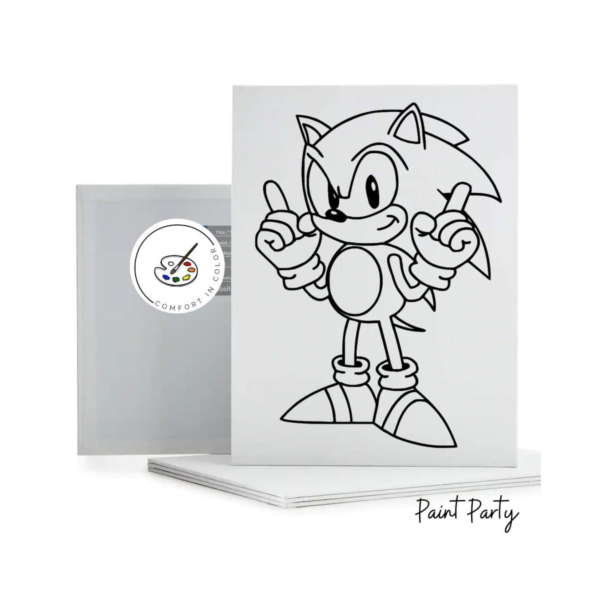 Sonic painting canvas