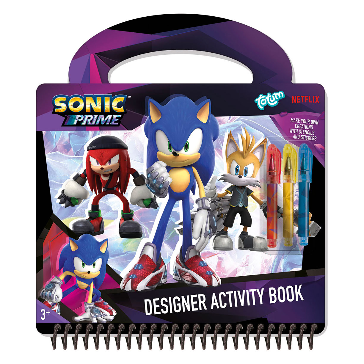 Totum sonic designer activity book thimble toys