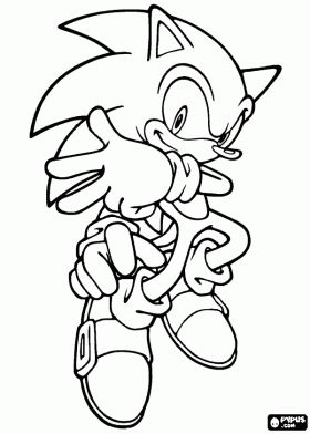 Sonic coloring pages coloring pages cartoon coloring pages silhouette stencil