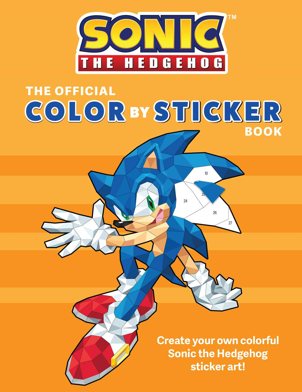 Buy sonic the hedgehog the official color by in bulk