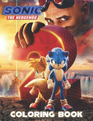 Sãnic coloring book new edition sãnic the hedgehog coloring book for kids toddlers boys teens great sãnic movie coloring book by jesus massey