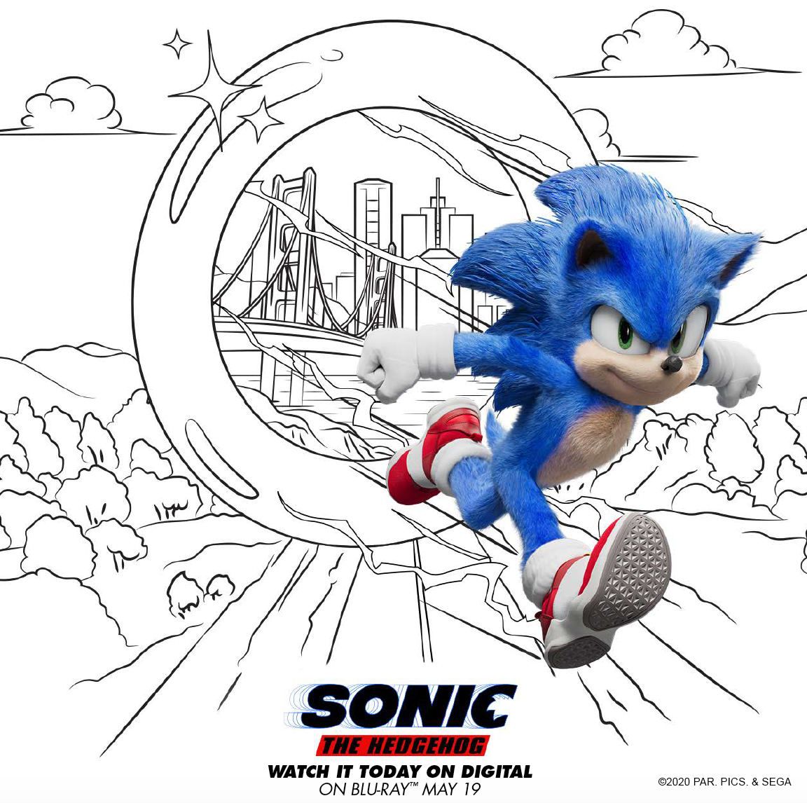 Sonic the hedgehog free activity sheets free printables