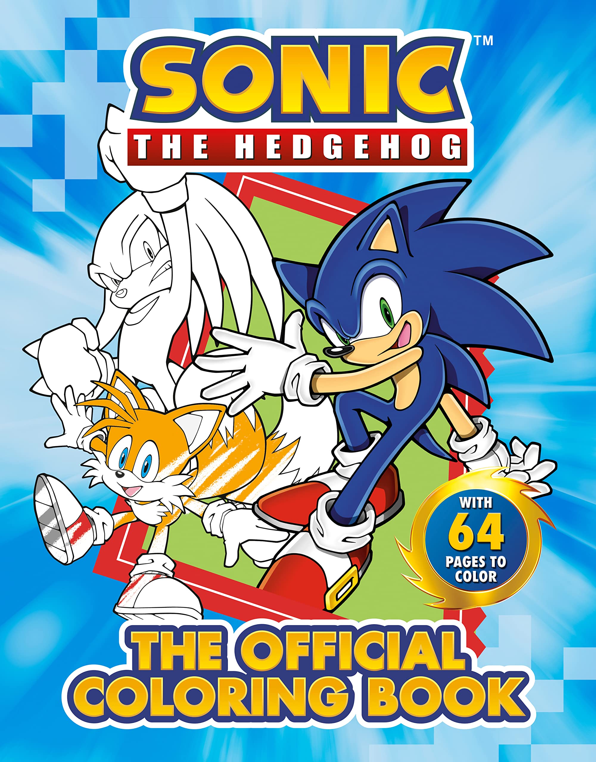 The hedgehog the official coloring book wiki zone