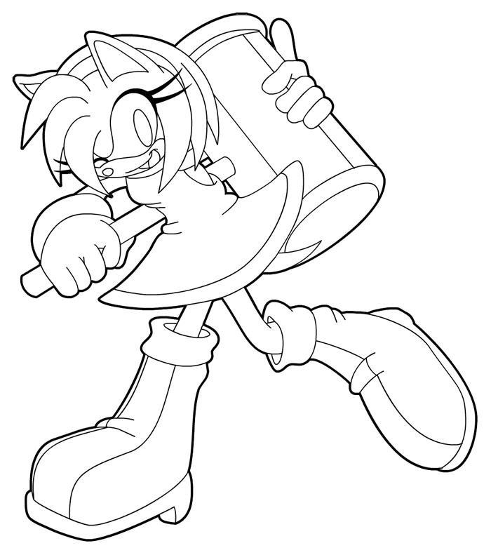 Colouring page amy by pendulonium on