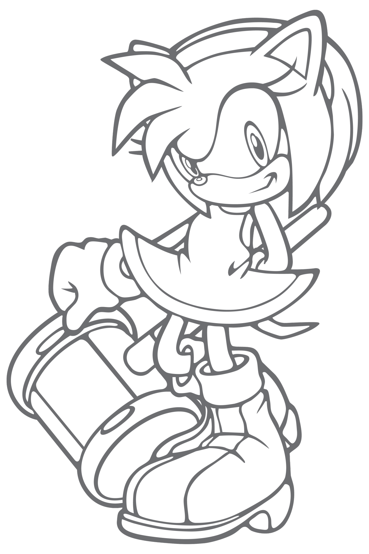 Sonic the hedgeblog â amy rose artwork sonic advance game boy advance