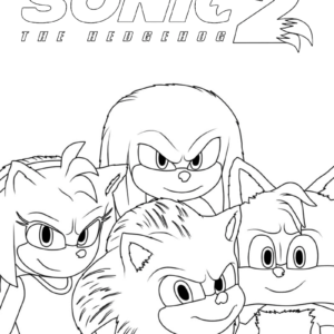 Sonic the hedgehog coloring pages printable for free download