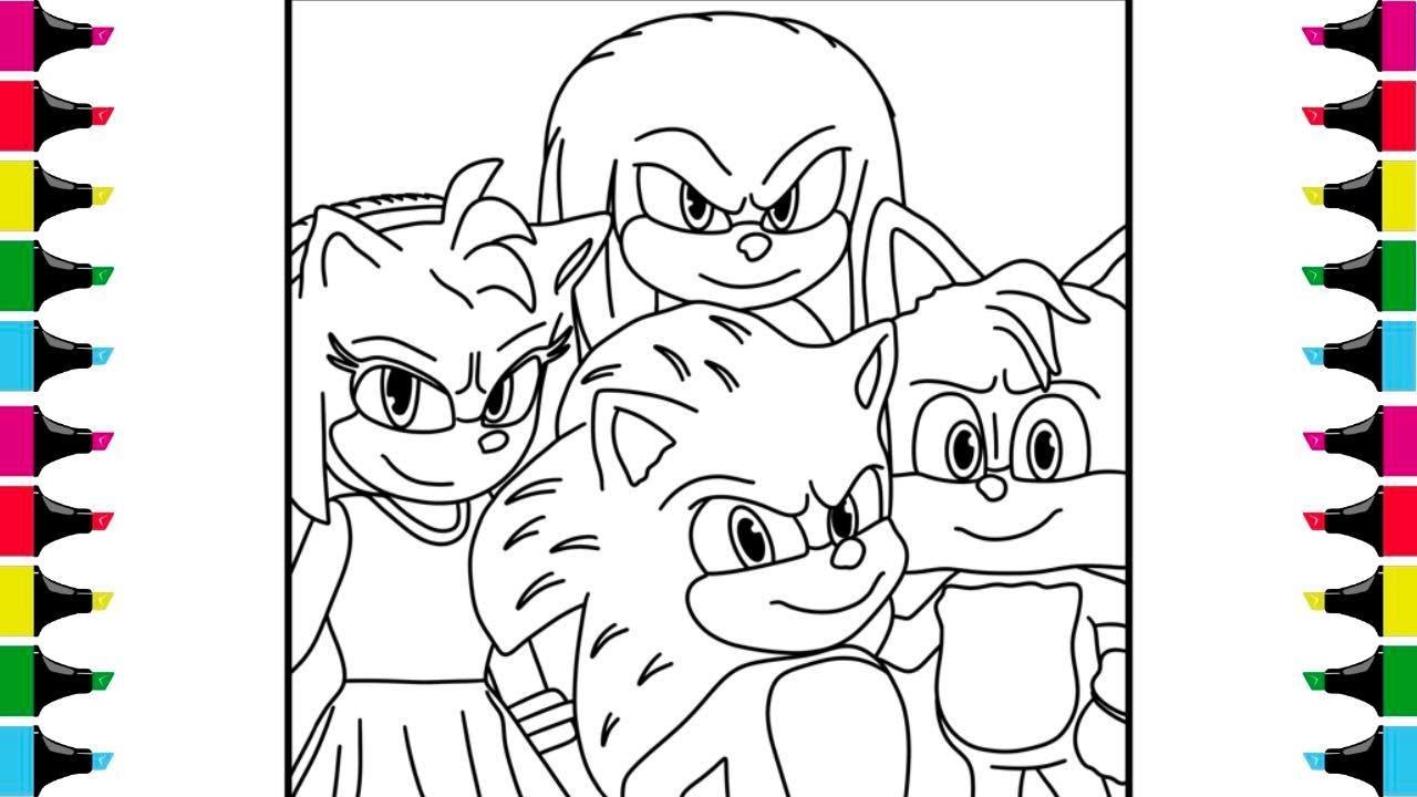 Sonic team coloring pages sonic the hedgehog sonic coloring elektronomia