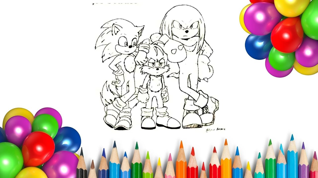 Ðsonic the hedgehog with friends unusual coloring