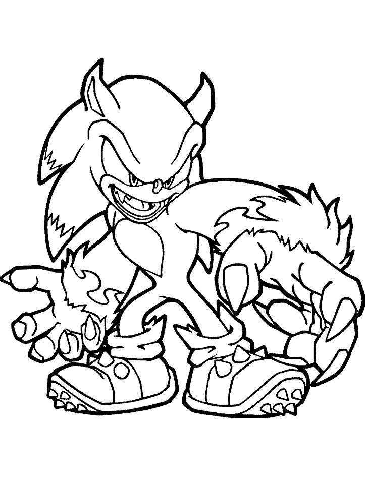 Free printable sonic the hedgehog coloring pages for kids monster coloring pages cartoon coloring pages hedgehog colors