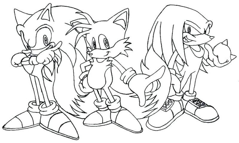 Sonic the hedgehog coloring pages pdf download