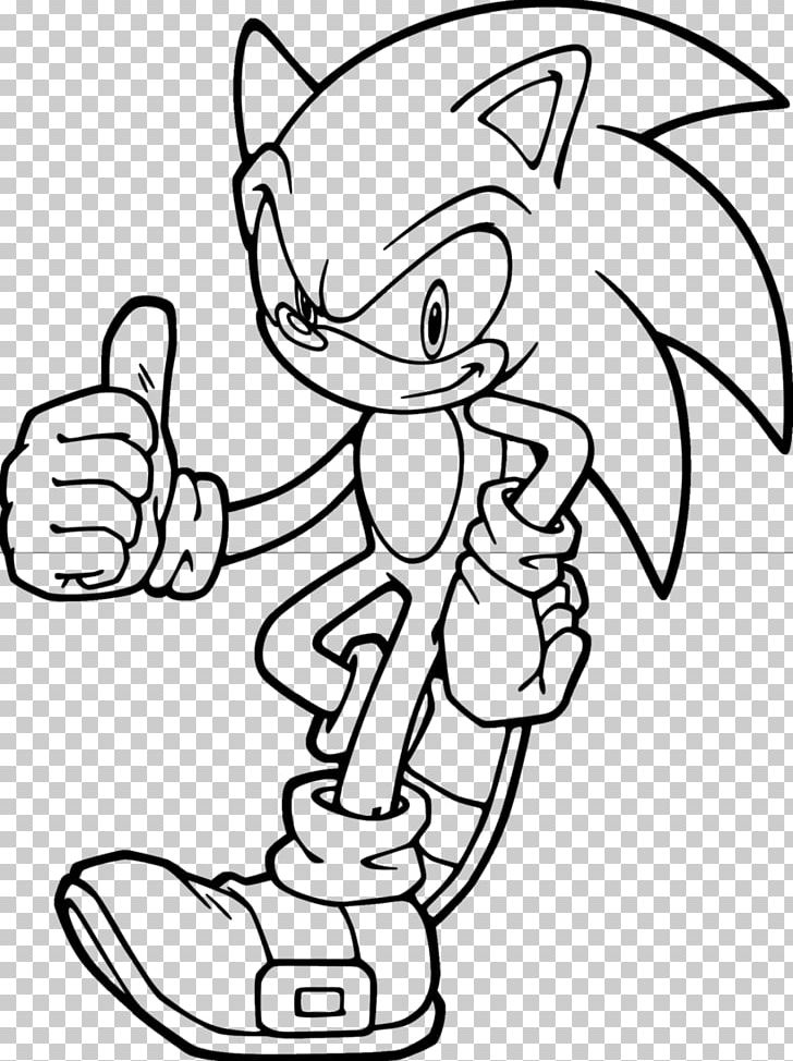 Sonic the hedgehog sonic colors sonic cd sonic generations coloring book png clipart arm black black