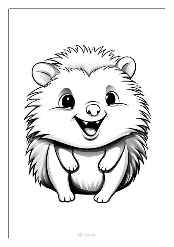 Hedgehog coloring pages printable coloring sheets
