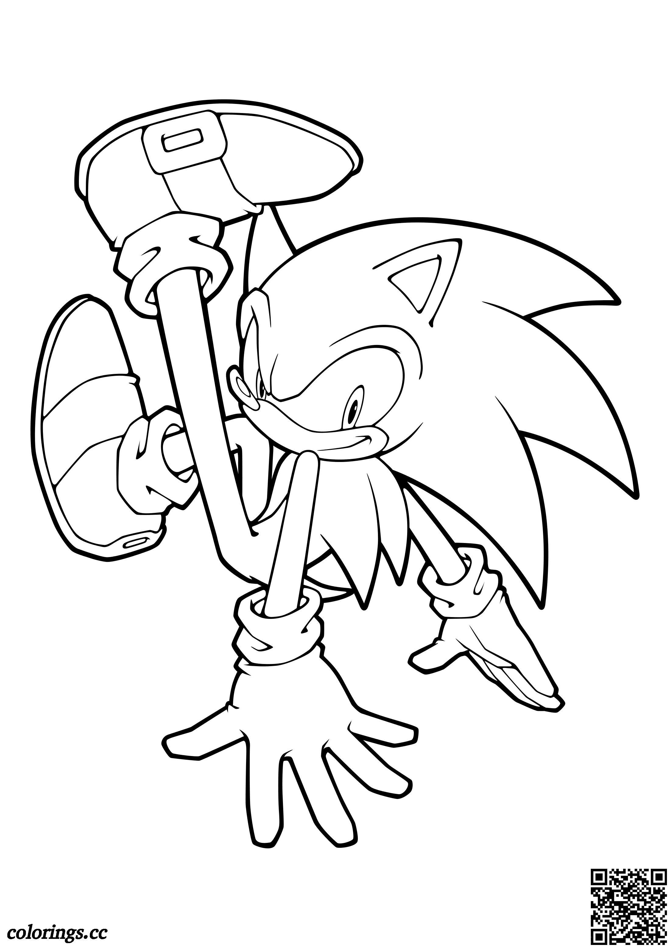 Slick sonic the hedgehog coloring pages sonic the hedgehog coloring pages