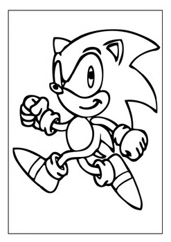 The ultimate collection of sonic the hedgehog coloring pages for kids pages