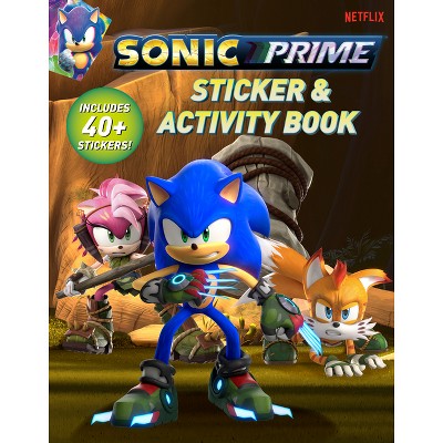 Sonic prime sticker activity book