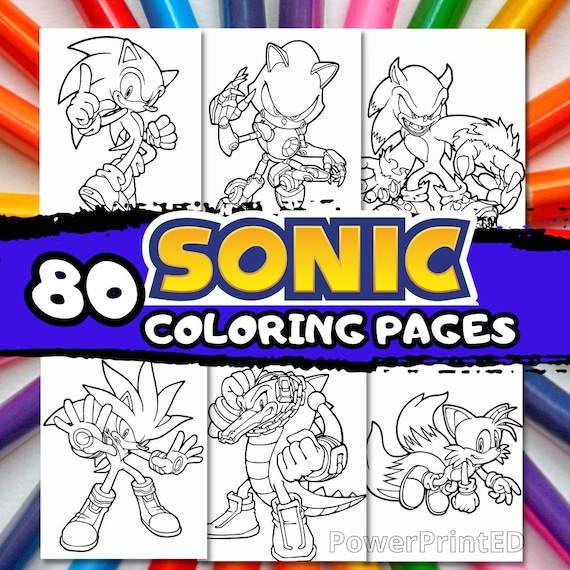 Sonic coloring pages sonic printable coloring sheets for kids a format for childrens creativity kid coloring pages