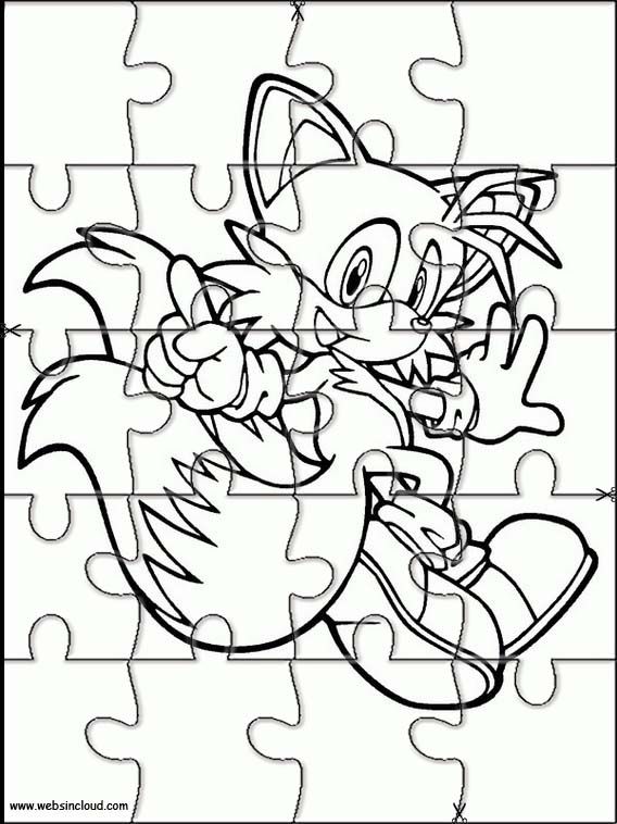 Sonic zu drucken puzzlespiele aktivitãten fãr kinder kinder aktivitãten puzzle ausdrucken