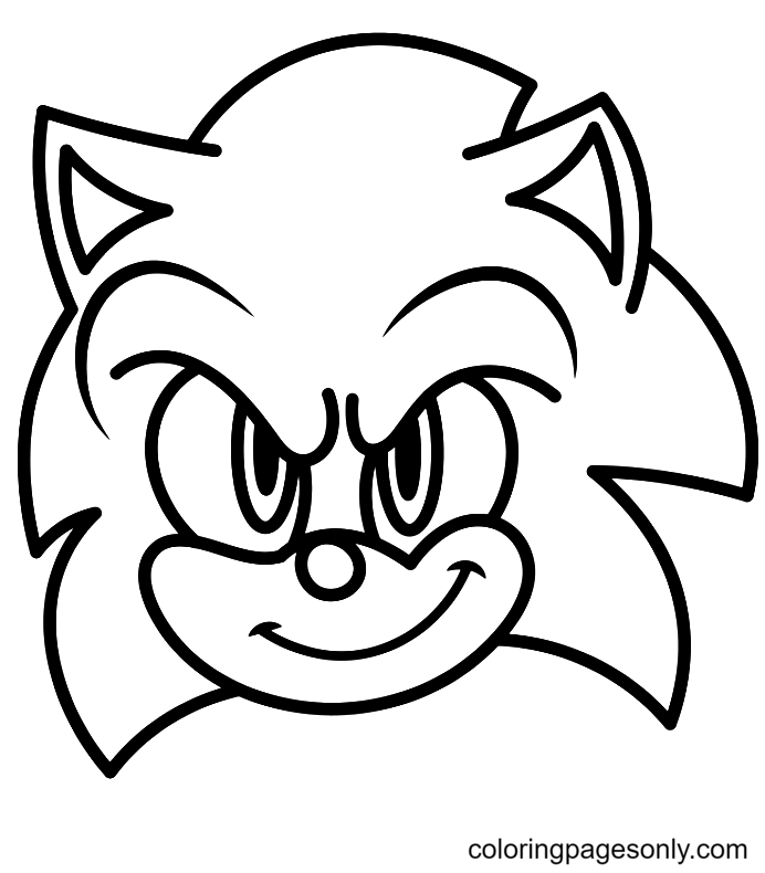 Sonic coloring pages printable for free download
