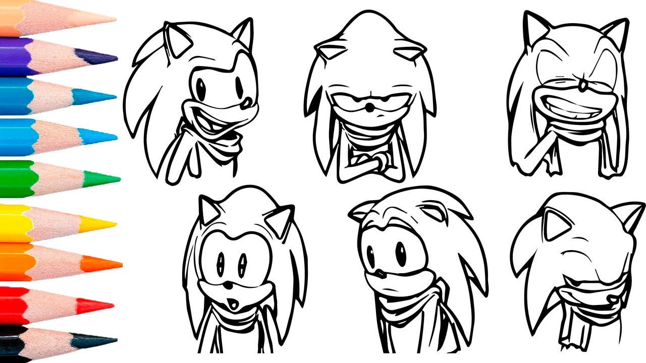 Sonic coloring pages super sonic coloring page