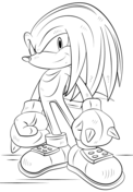 Sonic coloring pages free coloring pages