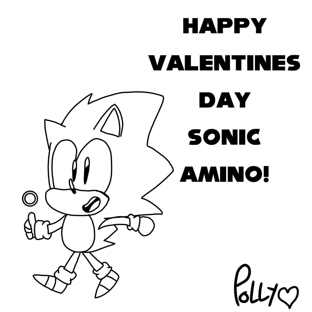 Free coloring page sonic the hedgehog amino