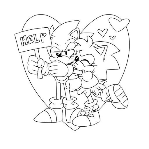 Valentines day art preview sonic the hedgehog amino