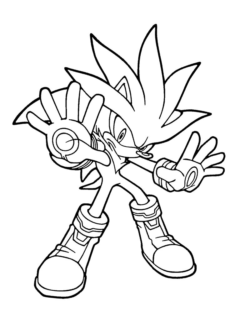 Cool sonic coloring pages for kids printable free cartoon coloring pages hedgehog colors cool coloring pages