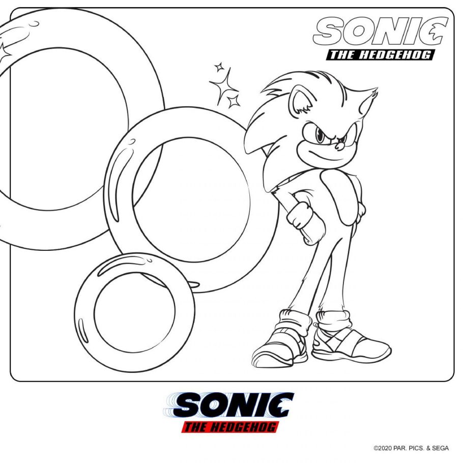 Sonic the hedgehog movie printables