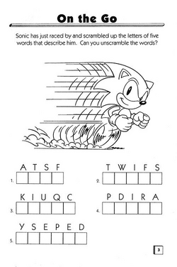 The hedgehog activity book wiki zone