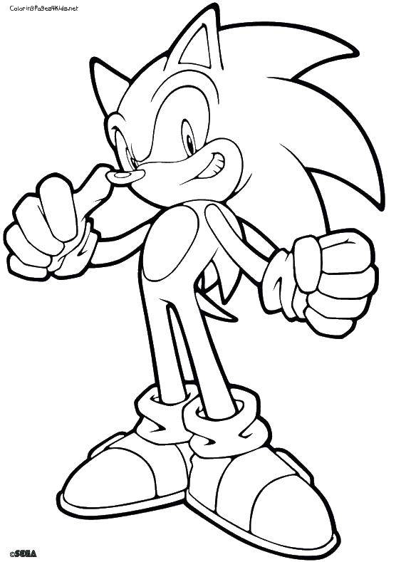 Online coloring pages coloring sonic x coloring