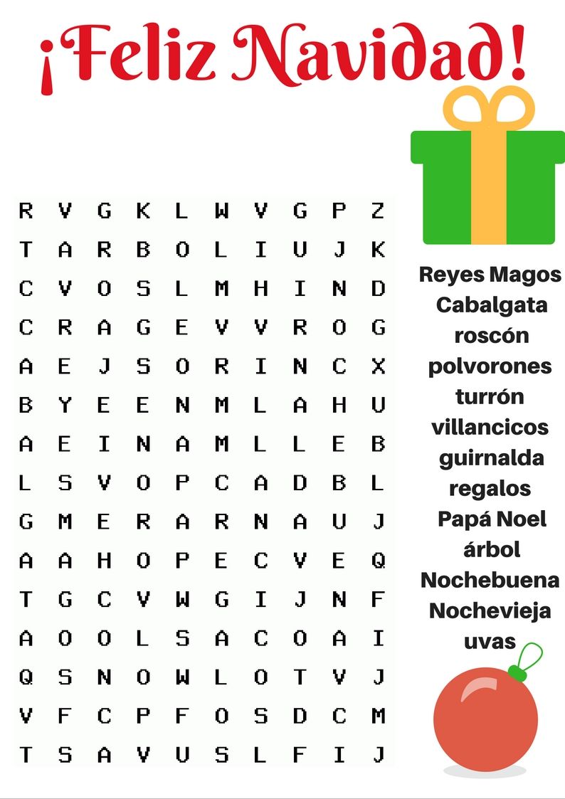 Sopa de letras navidad sopas de letras para imprimir gratis sopa de letras dificil actividades de navidad