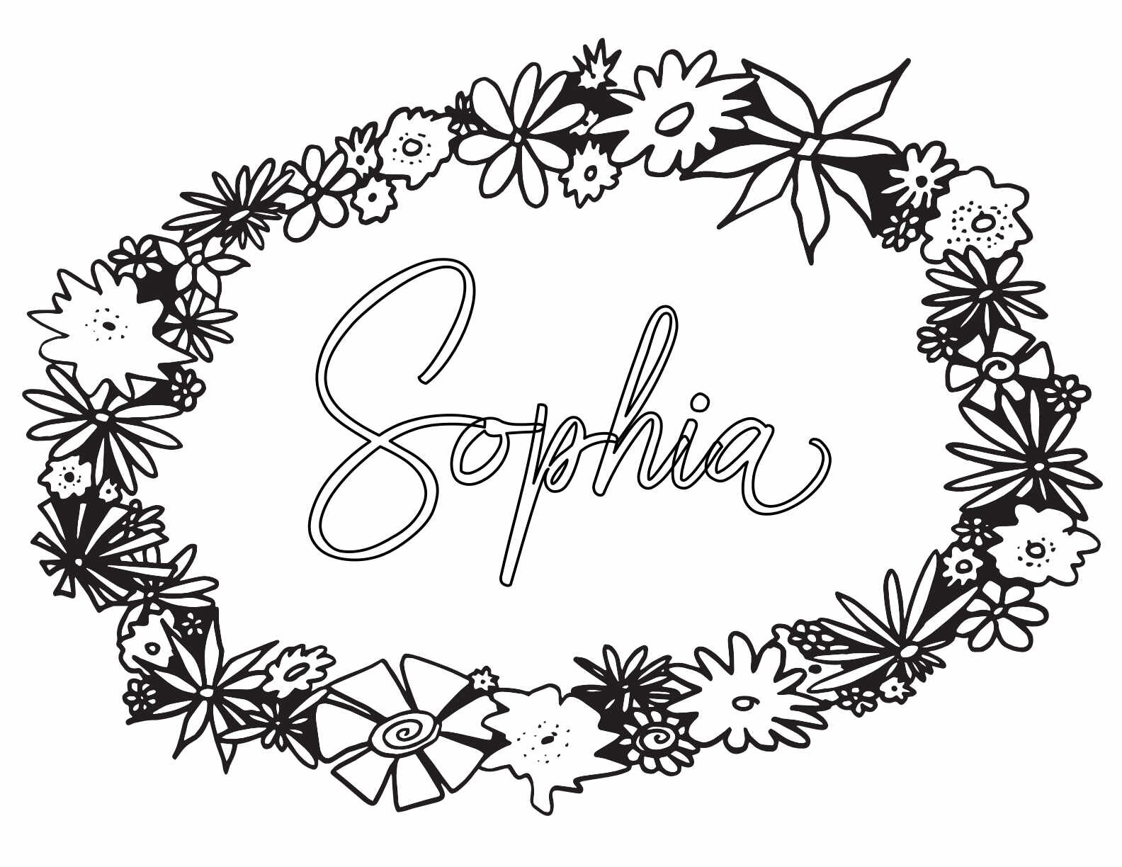 Sophia coloring pages â stevie doodles