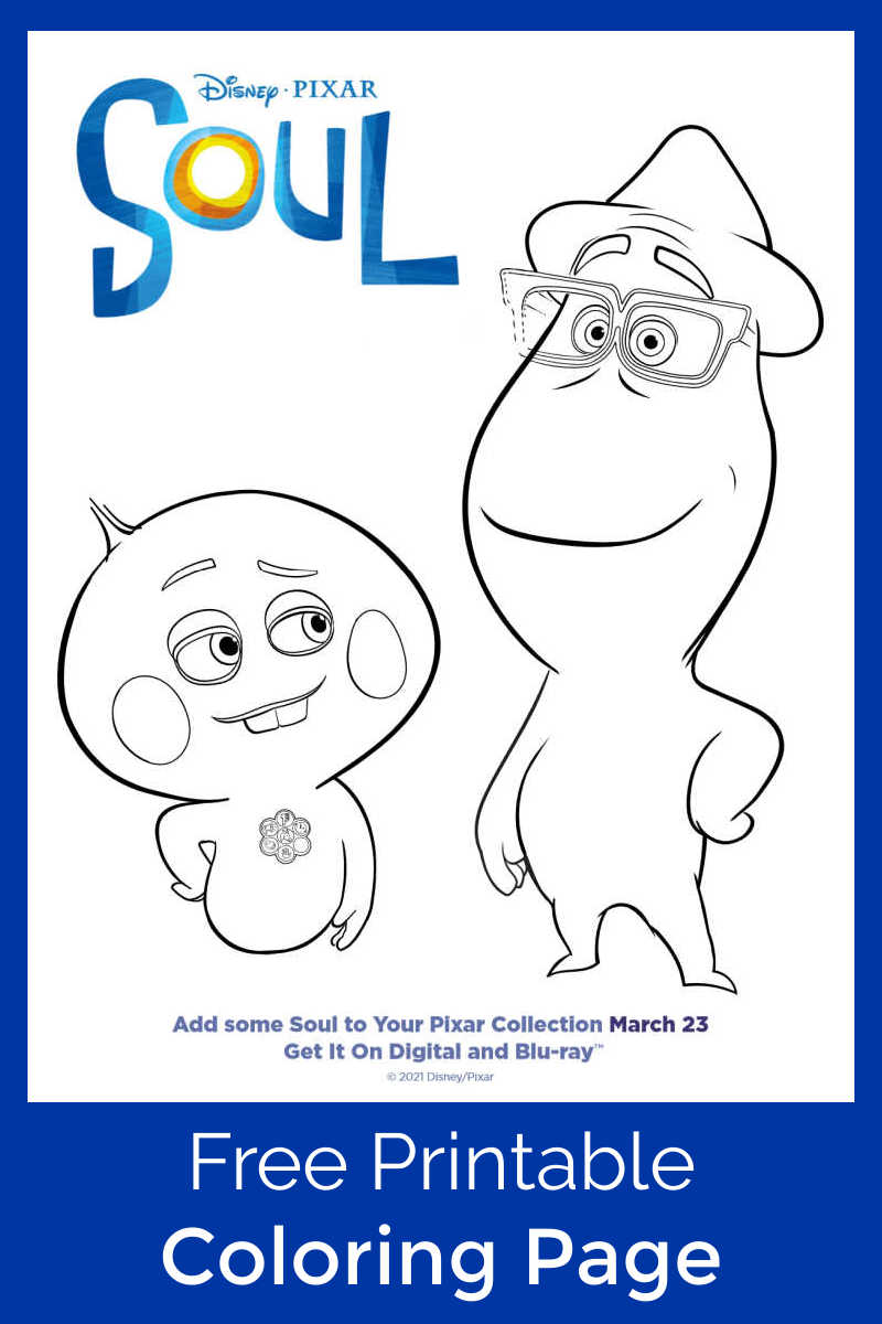 Soul coloring page free download