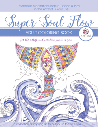 Super soul flow coloring book â whitney freya