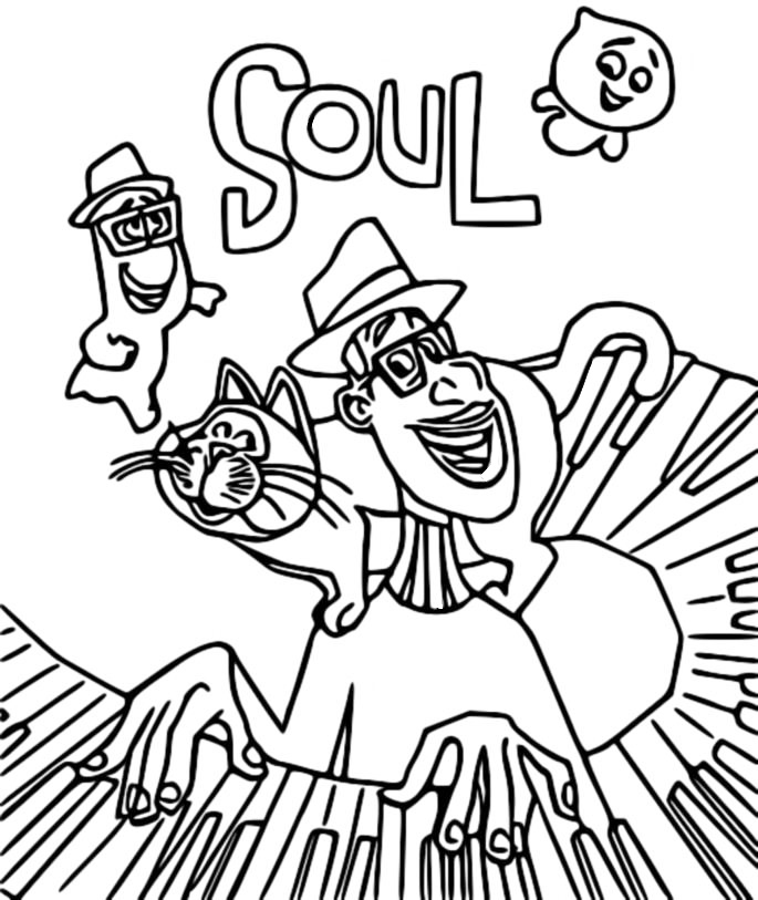 Soul coloring pages