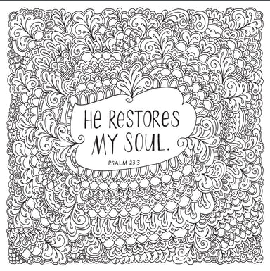 Restore my soul loring book at