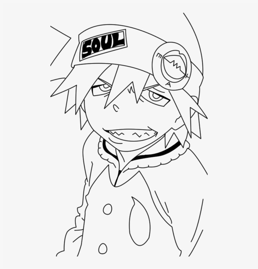 Collection of soul eater coloring pages black star