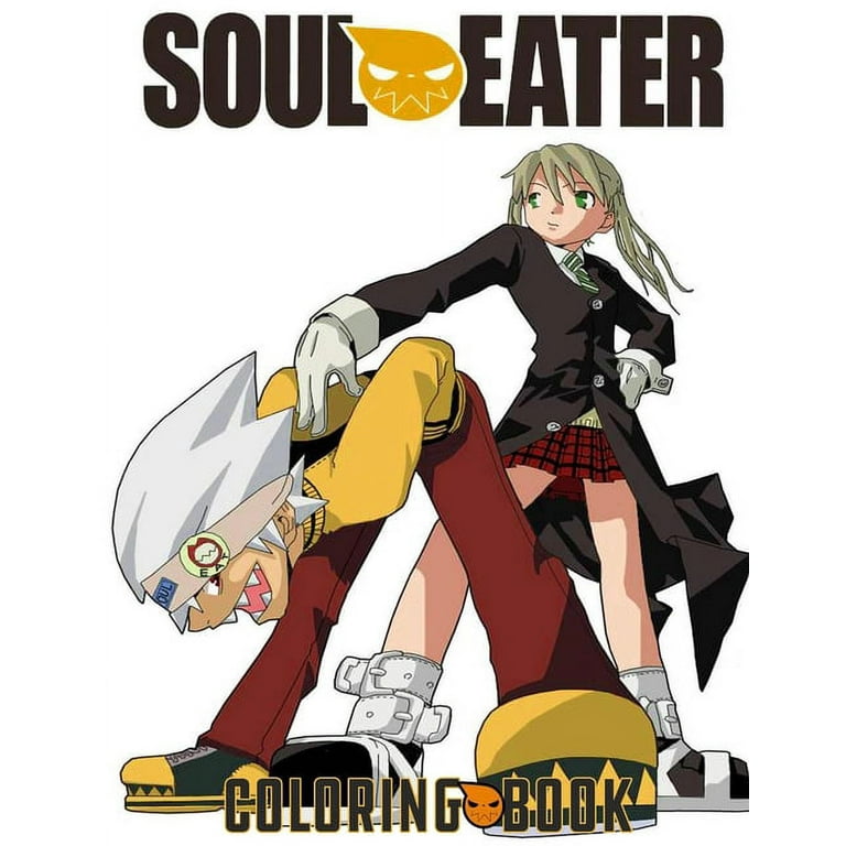 Soul eater coloring book your best soul eater character more then high quality illustrations soul eater coloring book soul eater manga anime coloring book paperback