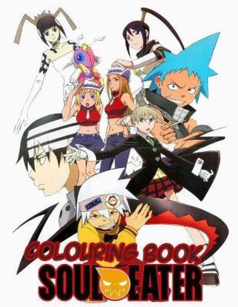 Soul eater colouring book buy soul eater colouring book by heros anime at low price in india