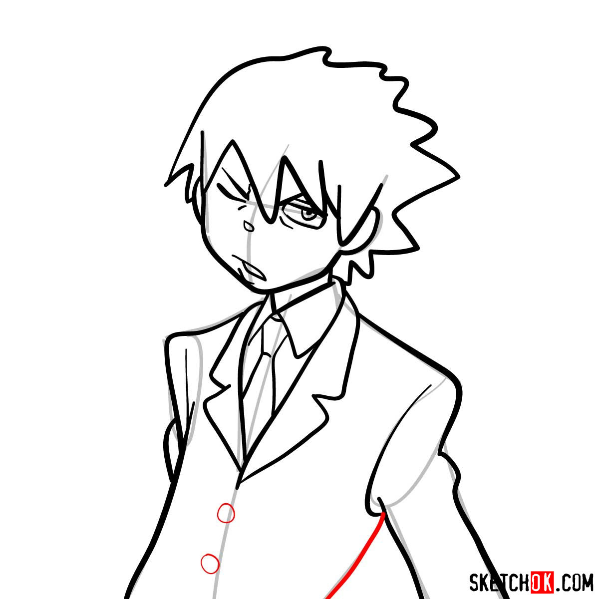 How to draw soul evans soul eater anime