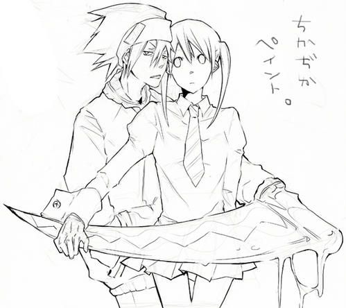 Soul and maka soul and maka soma soul eater soul x maka