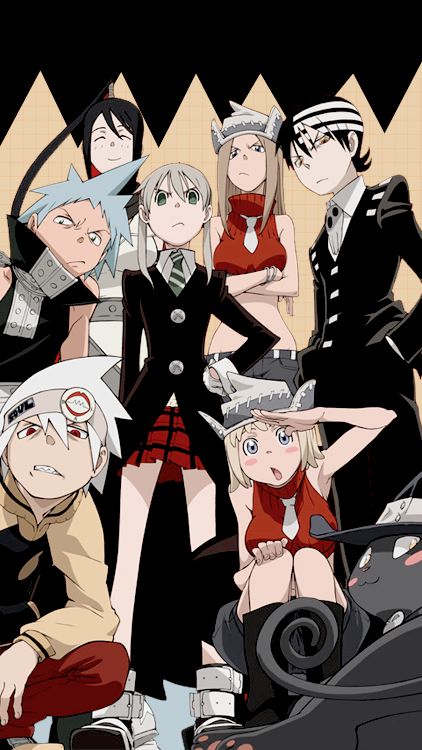 Straight boy aesthetic soul eater anime soul anime