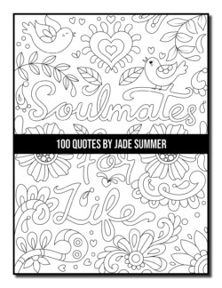 Quotes coloring book jade summer